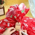 thumbnail image 3 of 3Pcs Extra Large christmas gifts Bags Jumbo Large christmas gifts Bags with Tag and String Giant Christmas Sacks Wrapping Rectangle Plastic for Xmas Presents Huge Big Gifts 56 x 36 Inch Red, 3 of 6