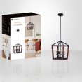 thumbnail image 3 of Xtricity - Pendant Light, 11.8'' Width, From the Gustavo Collection, Black and Brown, 3 of 3