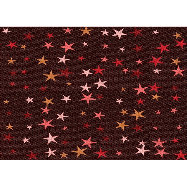 Ahgly Tapis Rectangulaire Lavable en Machine Intérieur Transitionnel Marron Chocolat, 7 Pieds x 10 Pieds
