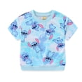 thumbnail image 2 of Disney Lilo & Stitch Short Sleeve T-Shirt and French Terry Shorts Set (Girls), 2 Piece Set, Sizes 4-12, 2 of 7
