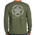 thumbnail image 2 of M.A.S.H 4077th Distressed Double Sided Long Sleeve Shirt-XXXXXL, 2 of 3