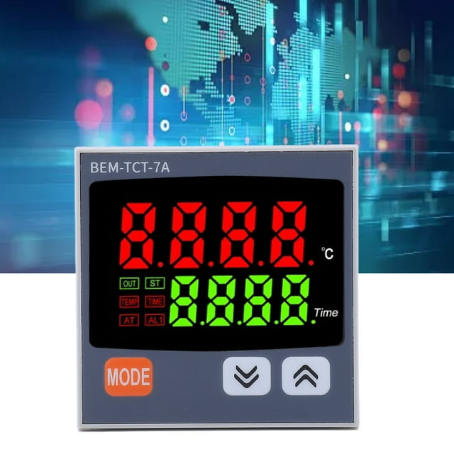 Digital Thermostat 100V-240V K Type Temperature Controller For Heat Press Machine
