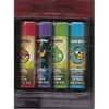 Added Extras Ab 4-pk Lip Balm Straw, Cherry, Apple B