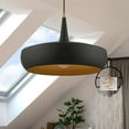 thumbnail image 5 of 49353-04 Livex Lighting Banbury - 1 Light Pendant In Geometric Style-17.5 Inches Tall and 17 Inches Wide-Black/Antique Brass Finish    -Traditional, 5 of 10