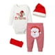 thumbnail image 1 of Conjunto para Bebé Abbence Mi Primer Navidad 4 Piezas 6-9 Meses, 1 of 6