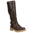 thumbnail image 2 of Corkys Womens Giddy Up Round Toe Riding  Mid Calf Boots, 2 of 5