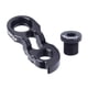 thumbnail image 3 of Extensor Patilla Cambio Trasero Desviador Trasero Extensión Suspensión de Negro Sunnimix Gancho de cola de bicicleta, 3 of 8