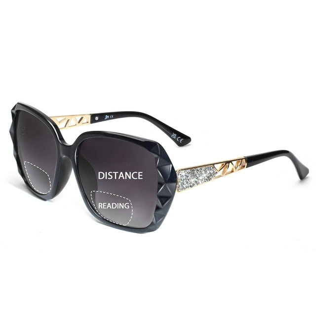 Gafas de Sol Bifocales para Lectura JM Fashion Cuadradas Sobredimensionadas