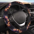 thumbnail image 4 of Cauagu Explosive Fluid Splash Art Print Car Steering Wheel Cover - Universal Car Accessory for Diverse Cars for Steering Wheel with a Diameter of 14.5"-15", 4 of 7