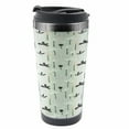 thumbnail image 1 of Tropical Travel Mug, Exotic Hawaiian Palm Trees, Steel Thermal Cup, 16 oz, by Ambesonne, 1 of 2