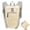 White, variant on 10L Small Hiking Backpack, Lightweight Packable Daypack with Dual Shoulder Strap Pocket – Wear Resistant, Adjustable Sternum Strap for Hiking, Cycling & Travel