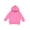 Raspberry, variant on Clementine Apparel Girls Fleece Pullover Hoodie, Sizes 2-7
