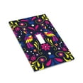 thumbnail image 3 of Kll Colorful Mexican Wall Plate,Gloss Finish,Standard Size 1 - 5" X 3", Polycarbonate Thermoplastic,Electric Receptacle Plug Covers, 3 of 8