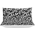 thumbnail image 3 of HAHDAXIA Vintage Flower Pattern Bedding Solid Comforter Set for All Seasons,3 Pieces(1 Comforter+2 Pillowcases),Soft Microfiber Bedding Set Full(79"x90"), 3 of 7