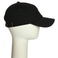 thumbnail image 2 of Customized Number Hat 00 to 99 Team Colors Baseball Cap, Black Hat White Black Number 87, 2 of 4