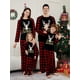 thumbnail image 1 of Pijamas familiares a juego de Navidad 2025, pijamas con estampado Dear Merry, conjunto de ropa de dormir para adultos y niños, mono para bebé y ropa para perros, 1 of 5