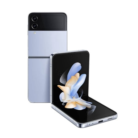 Restored Samsung Galaxy Z Flip4 5G F721U (Verizon Only) 256GB Blue (Refurbished)