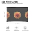 thumbnail image 3 of Cauagu Orange Dalia for Tyvek Makeup Bag,Reusable Travel Cosmetic Bag Women Organizer Toiletry Bag Birthday,Gifts for Women Girlfriend Mom Teacher 6.5’’*8.9’’, 3 of 7