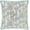 Aqua, Light Gray, Dark Red / Cardale, variant on Boutique Rugs Chino Throw Pillow