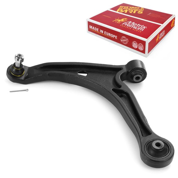 Metrix Premium Chassis Parts - Front Left Lower Control Arm w Ball Joint & Bushing Assembly Fits 2003-2008 Honda Pilot, 2001-2006 Acura MDX, Replacement RK621349, Made in Europe