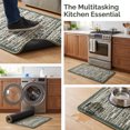 thumbnail image 6 of REGALWOVEN Kitchen Rugs Non-Slip Rubber Backing Kitchen Mats for Floor, Oil Absorbent Runner Rug for Laundry Room, Entryway Grey 28" x 18", 6 of 6