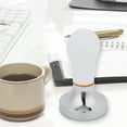 thumbnail image 3 of 57.5mm Practical Handheld Aluminum Coffee Tamper with Handle for Coffee Maker (White), 3 of 5