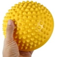 thumbnail image 4 of Half Round Massage Ball, Massage Yoga Balls for Children and Adults Half Round Balance Pod Foot Fitness Domed Stability Pods (Yellow), 4 of 5