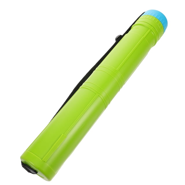OULII Tube de Rangement Extensible Plastique Vert Lot de 1 pour Designers avec Fonction Transport pour Rangement