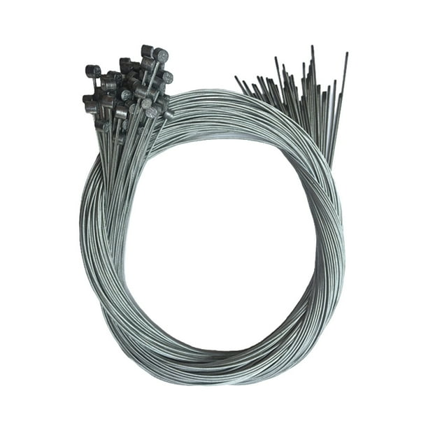 Advancent Paquete de 10 líneas de cambio de bicicleta de carretera, mango de freno de acero inoxidable, Cable de núcleo de Cable interno Type9 NO9