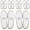 Large - 6 Pairs, variant on Extra Comfy Deluxe Padded Spa Slippers - Disposable Indoor House Slippers - Closed Toe House Shoes for Men & Women - Value Pack Hotel Indoor Shoes for Guests - Washable & Reusable - by General