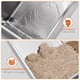 thumbnail image 4 of Arenero para gato de acero inoxidable XL grande con tapete y pala, prevención de fugas, adecuado para varios gatos y gatos grandes, antiadherente, sin, 4 of 7