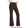 thumbnail image 3 of Fantaslook Flared Pants for Women High Waisted Lightweight Pull On Pants Workout Bootcut Work Pants, 3 of 8