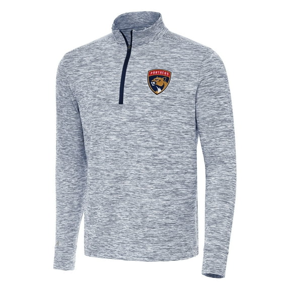 Men's Antigua Navy Florida Panthers Cause Quarter-Zip Top