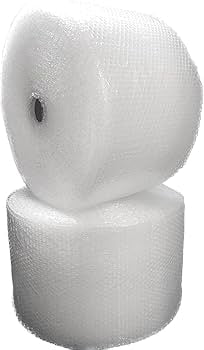 Bubble Cushioning Roll 3/16 Perforated 12 Bubble Rolls Small 12 Width 700 feet Shipping Packing Moving Supplies for Packing, Clear