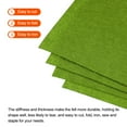 thumbnail image 4 of Hojas de fieltro suave Uxcell para manualidades DIY decorar verde oscuro, 4 of 7