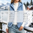 thumbnail image 7 of Auralook Women's Fleece Vest Outerwear Sleeveless Lightweight Button Hooded Jackets Warm Soft Vests with Pockets, 7 of 7