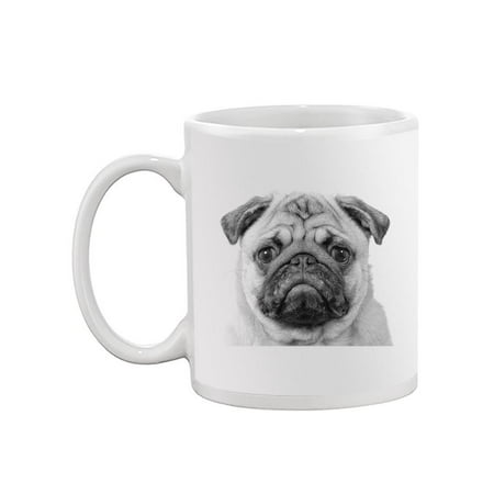 

Black And White Pug Mug - Image by Shutterstock