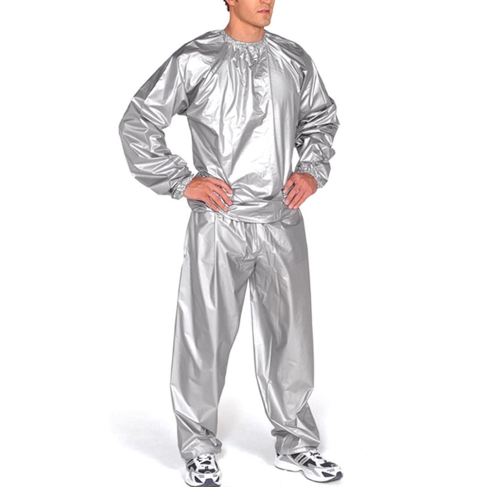 Heavy Duty Sweat Sauna Suit Gym Fitness Exercise Fat Burn Weight Loss #A 