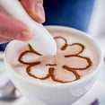 thumbnail image 4 of Spice Pen for Electrical Coffee Art for Latter &Food,DIY a Variety of Special Creative Pattern with All Natural Materials-Coffee Grounds, Cocoa Powder, Ground Sugar (White), 4 of 8
