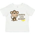 thumbnail image 3 of Inktastic Daddy's Little Monkey Boys or Girls Toddler T-Shirt, 3 of 5