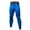 Blue, variant on Uccdo Youth Boys Mens Compression Tights Gym Yoga Running Base Layer Under Pants Sport Wear