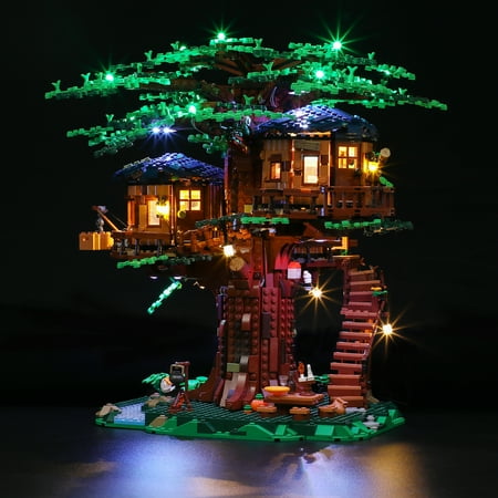 LIGHTAILING Led Light Kit for LEGO Ideas 21318 Tree House Building Kit(Not Include the Building Set) (RC Version)