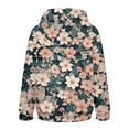 thumbnail image 5 of Bovemsi Sweatshirt for Women Fashion Spring Autumn Casual Long Sleeve Hoodies Sweatshirts Top Camo Hoodie, 5 of 9