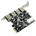 thumbnail image 4 of axGear Adaptateur de Carte PCI Express 4 Ports 5Gbps USB3.0 pour Windows XP Vista 7 8, 4 of 6
