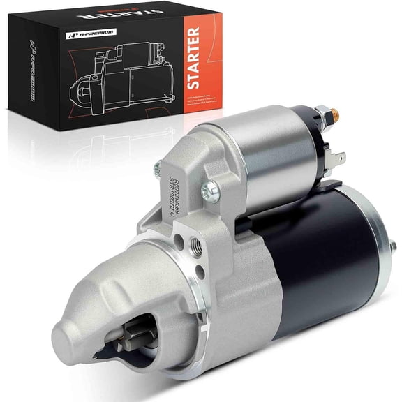 A-Premium Starter Motor Compatible with Mitsubishi Lancer 2008-2011 L4 2.0L Lancer 2009-2011 L4 2.4L Outlander 2008-2011 L4 2.4L 12V 1.4KW 8 Teeth Clockwise Replace# M0T21571 1810A011 M1810A011D
