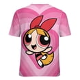 thumbnail image 6 of The Powerpuff Girls Womens T-Shirt Round Neck Short Sleeve Tee Shirts Summer Breathable Tops Blouse L, 6 of 8