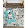 thumbnail image 4 of Regalo Portable My Cot Pal - Teal Bear My Cot Pal with Fitted Sheet, 4 of 4
