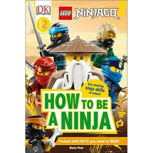 DK Readers Level 2: LEGO NINJAGO How To Be A Ninja 9781465490476 Used / Pre-owned