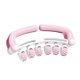 thumbnail image 1 of Masajeador de rodillo con anillo giratorio de 360°: relajación muscular profunda para piernas, cintura y brazos; plegable y portátil; material PP+ABS; alivia la fatiga del yoga y el fitness, 1 of 4