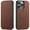 Brown, variant on Allytech Wallet Case for iPhone 14 Pro Max 6.7" - PU Leather Magnetic Case Compatible with Magsafe Wireless Charging Cards Holder Stand Case Cover for Apple iPhone 14 Pro Max - Black